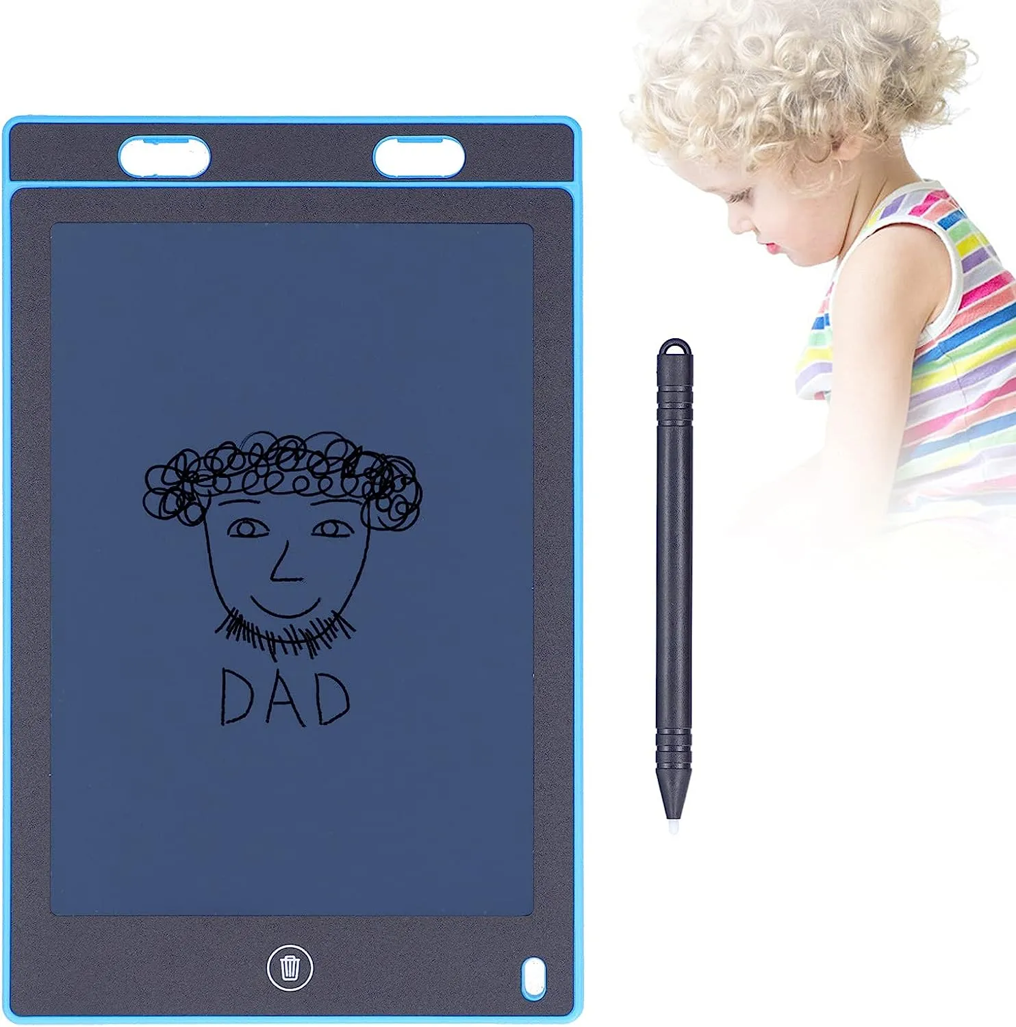 Smart Erase 12- Inch Lcd Electronic Graffiti Digital Tablet