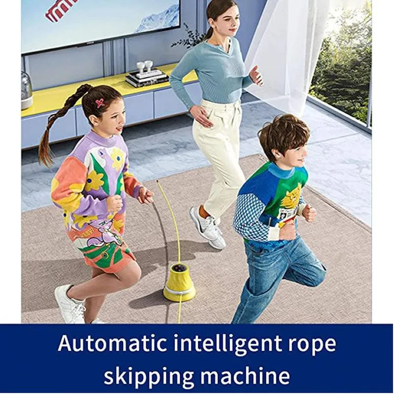 Smart Jump Rope Machine Black