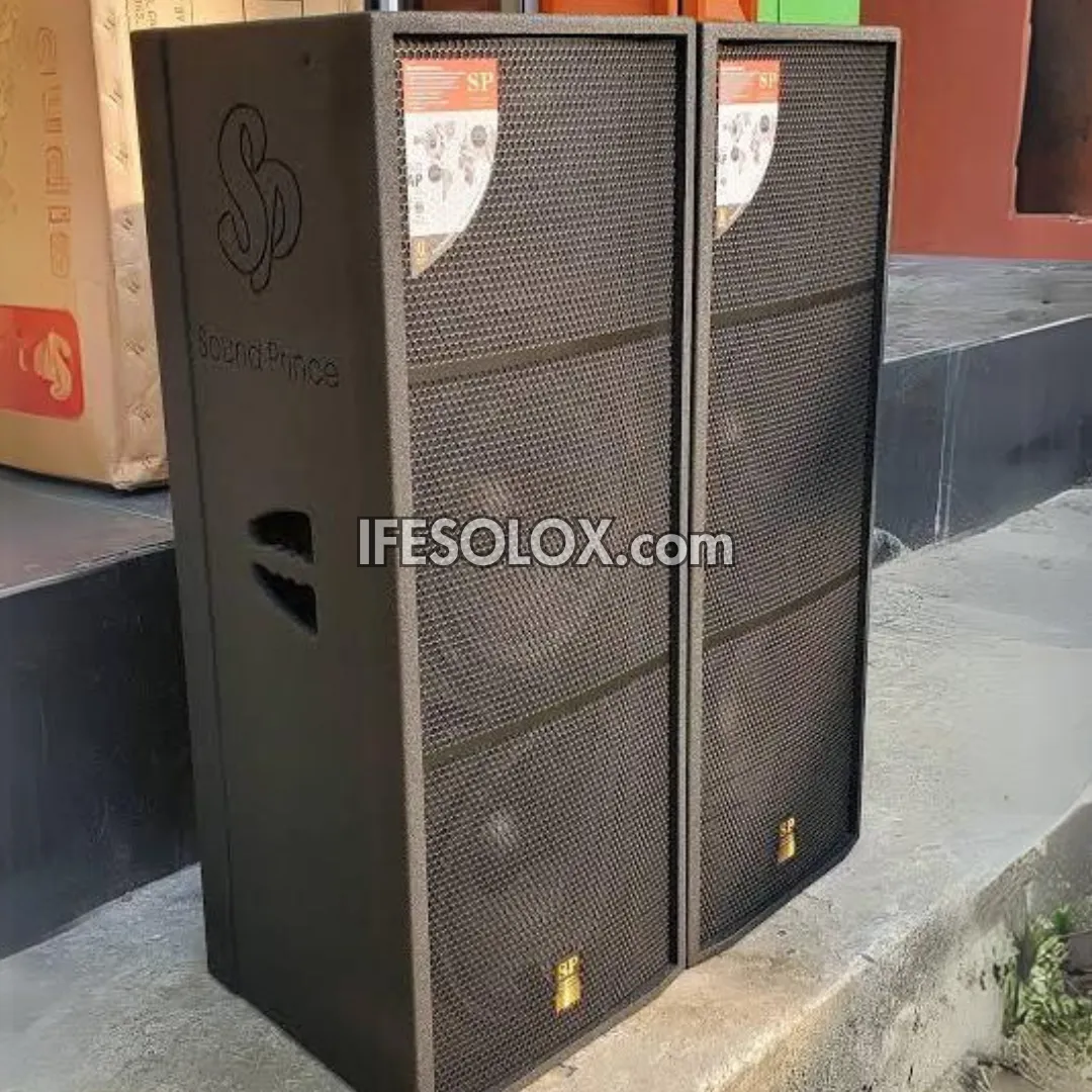 Sound Prince SP-132AX Dual 15-inch Passive Mid Range Loudspeakers - Brand New