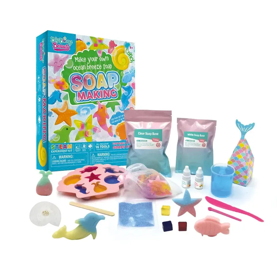 STEM DIY Ocean Breeze Make Your Own Soap