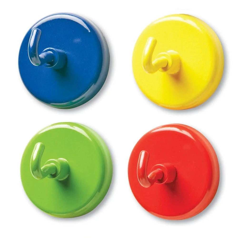 Super Strong Magnetic Hooks, Set of 4