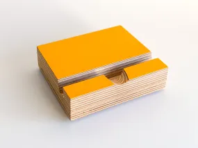 Tablet Stand | Yellow/Orange Laminate