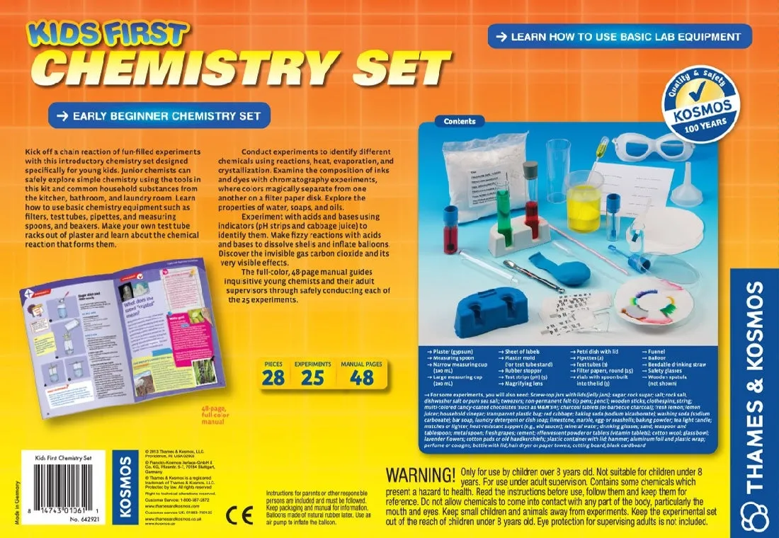 THAMES & KOSMOS - KIDS FIRST - CHEMISTRY SET