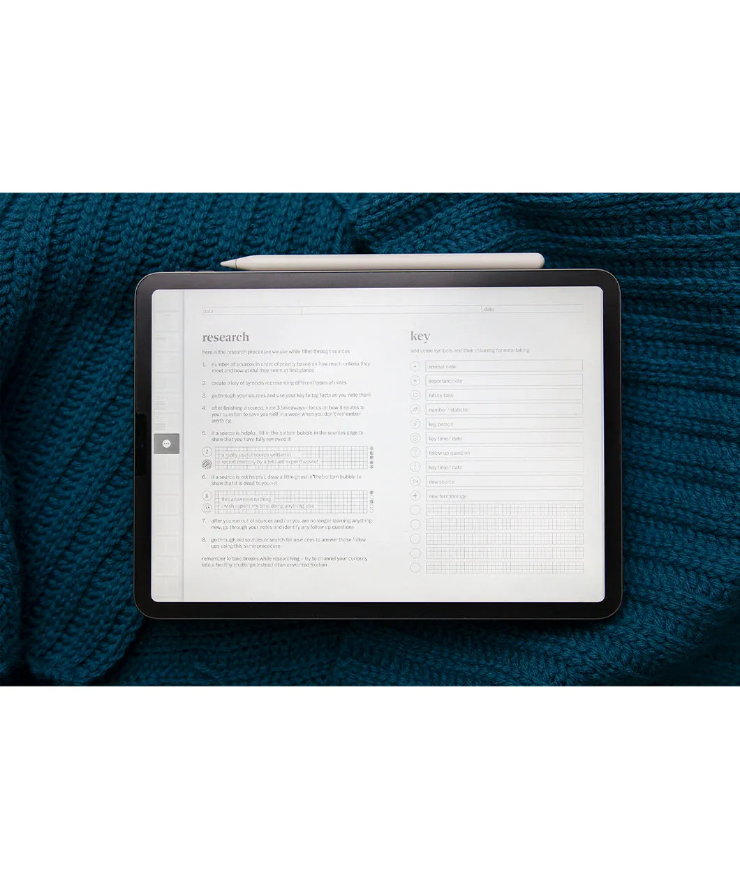 the curiosity journal (digital download)