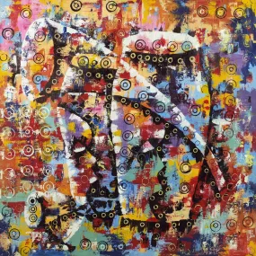 The Sound Of Drums Painting