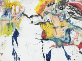 Two Figures - Willem de Kooning - Abstract Expressionist  Painting - Posters