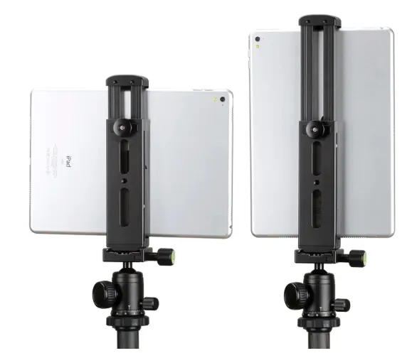 Ulanzi U-PAD Pro All-Metal Aluminum Tripod Mount Clamp Holder for Tablets School Distance Learning Education