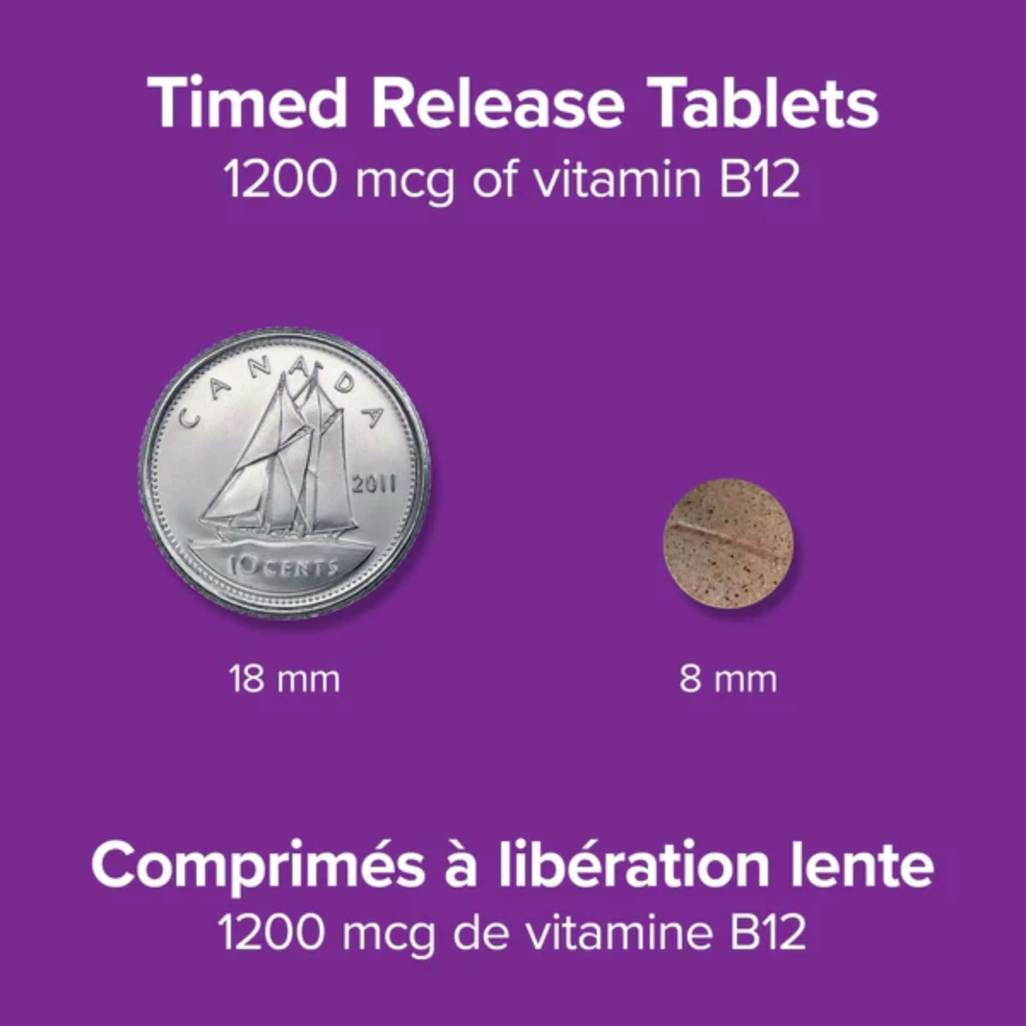 Webber Naturals Vitamin B12, Timed Release, 1200mcg, BONUS! 33% More, 60 20 Tablets