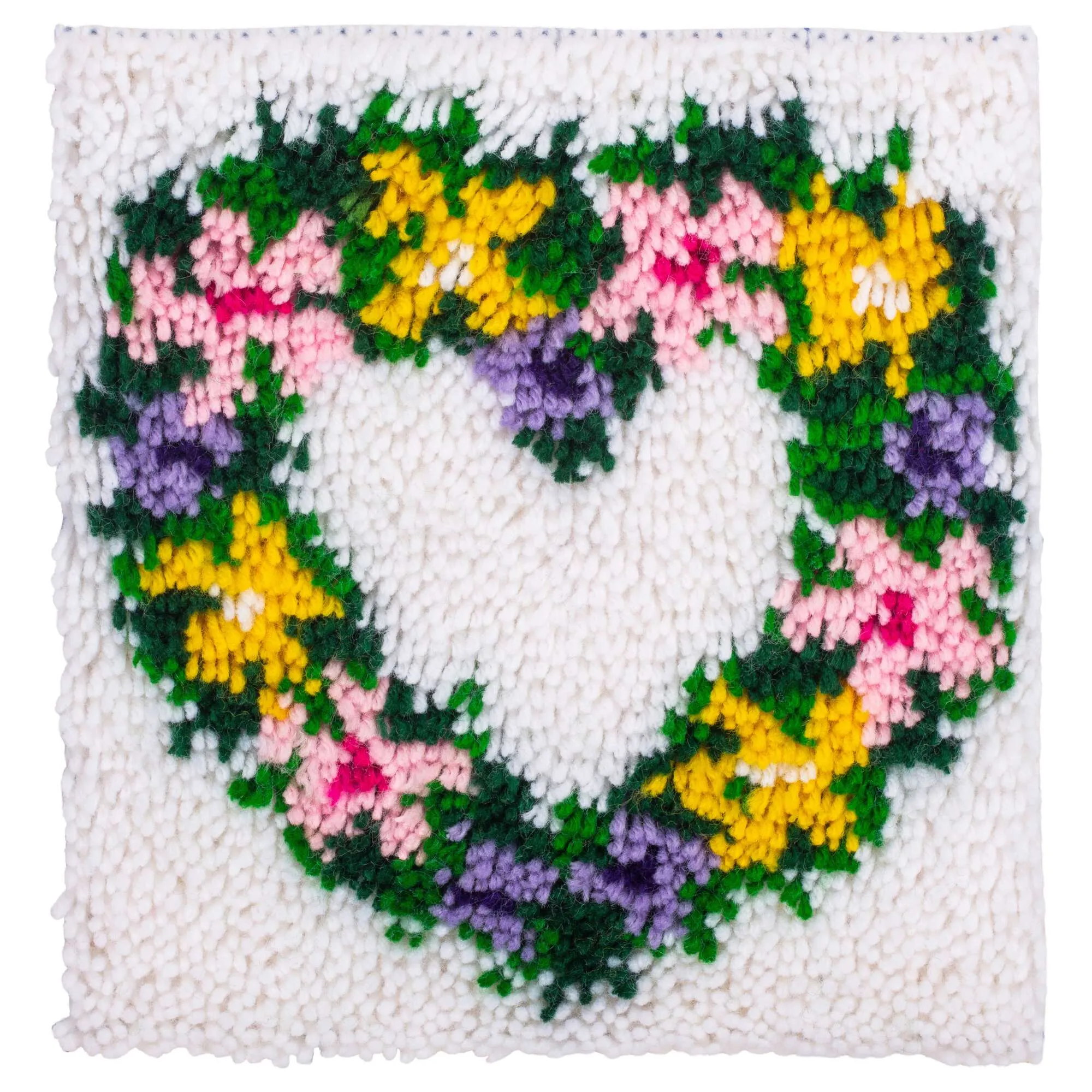 WonderArt Heart Wreath Kit 12" x 12", Discontinued items