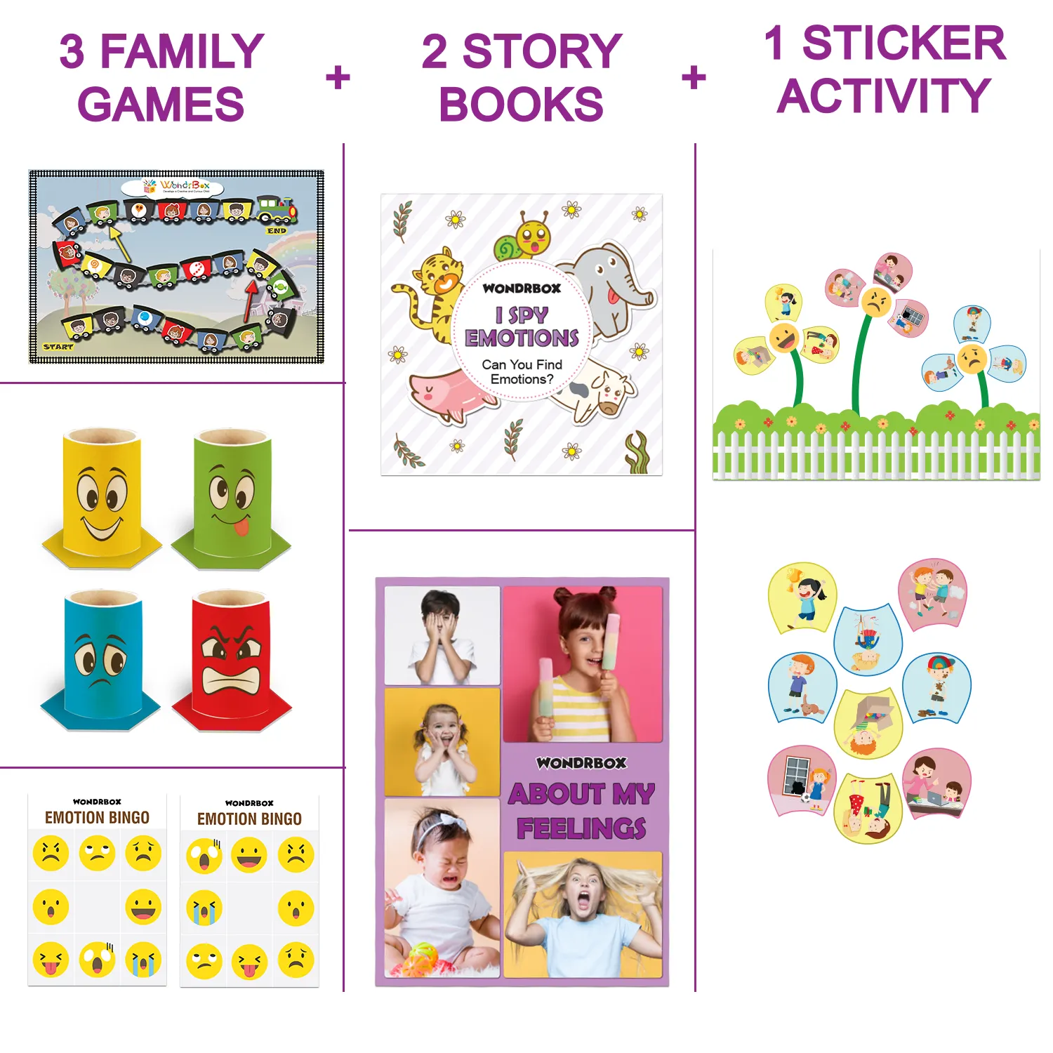 WONDRBOX Activity Kit. ( ALL About Feeling)