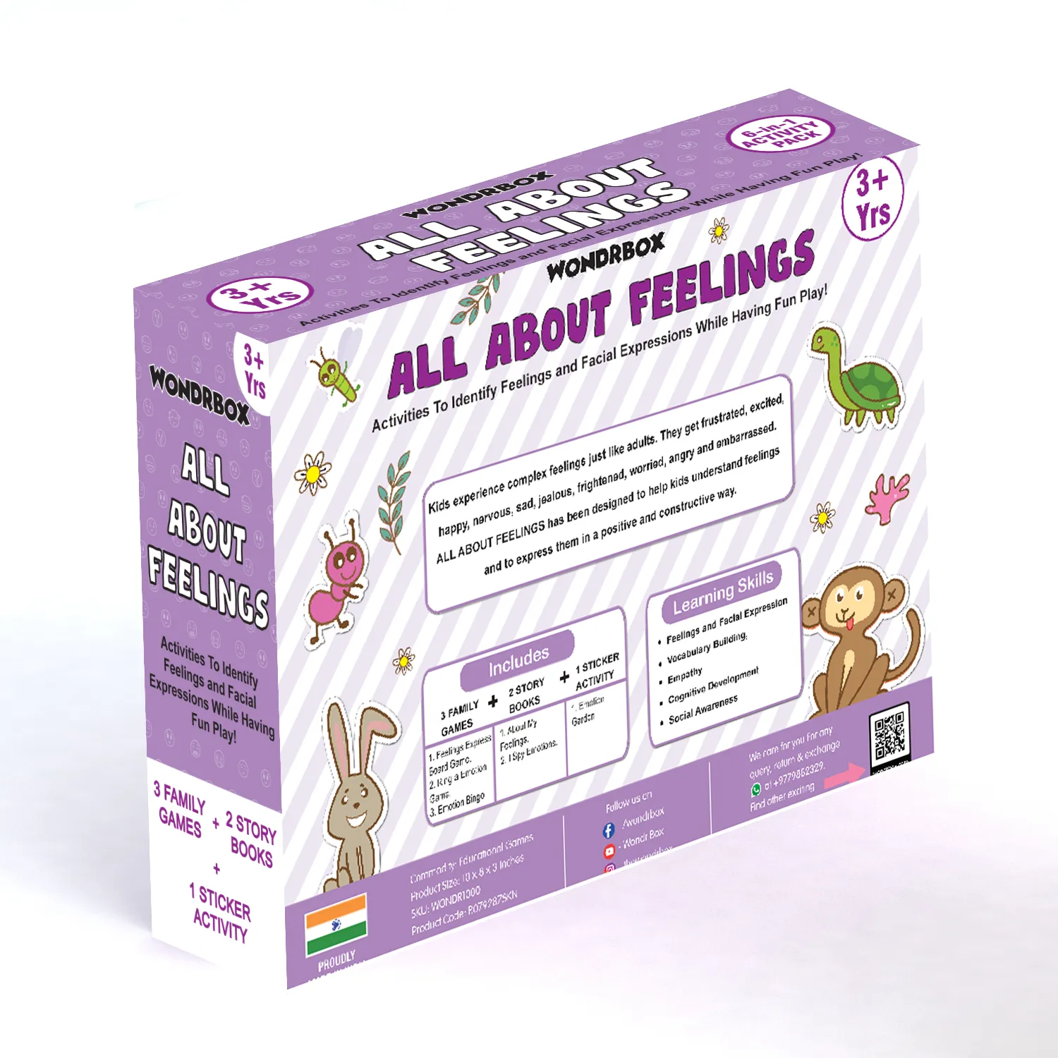 WONDRBOX Activity Kit. ( ALL About Feeling)