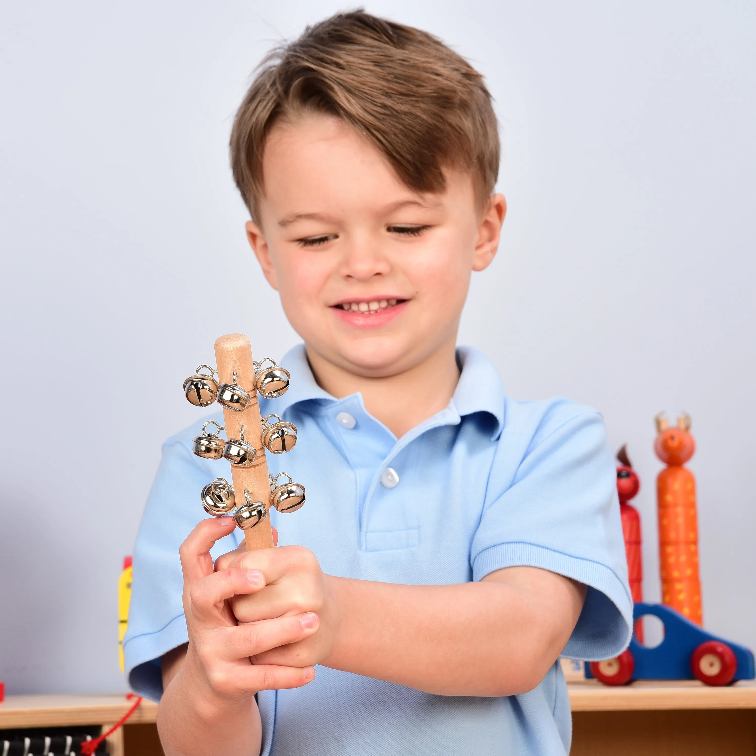 Wooden Jingle Stick