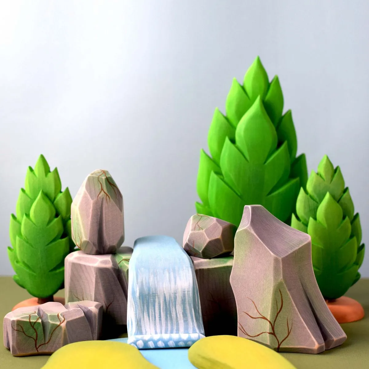 Wooden Waterfall