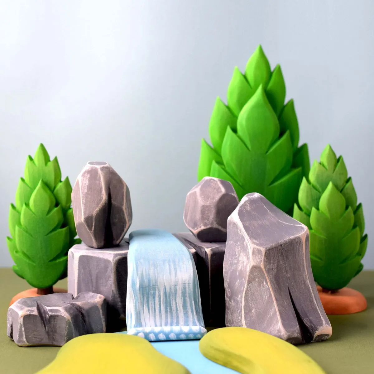 Wooden Waterfall