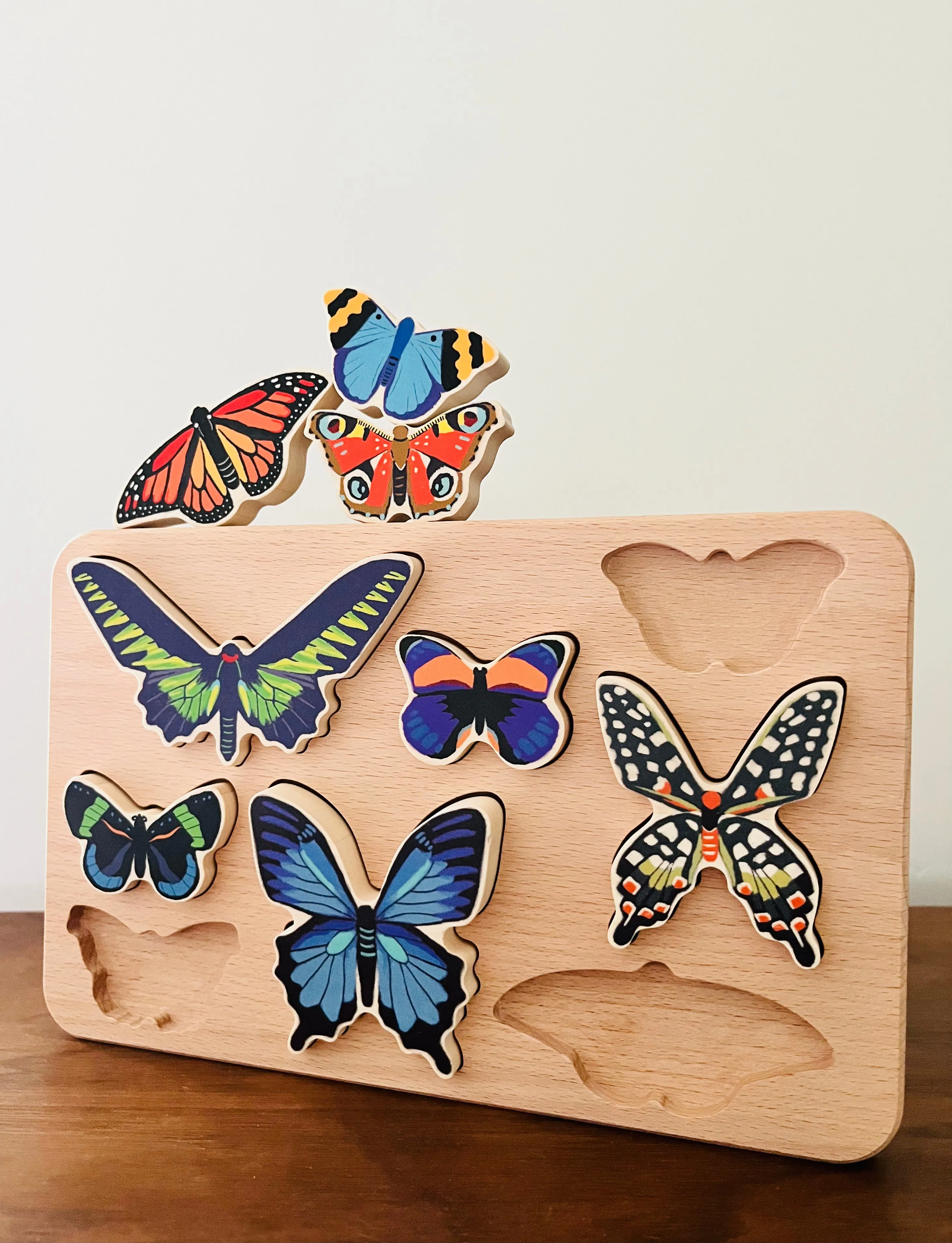 World of Butterflies Wooden Puzzle