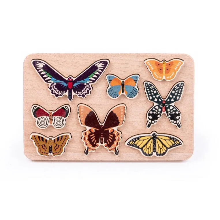 World of Butterflies Wooden Puzzle