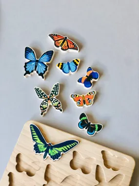 World of Butterflies Wooden Puzzle